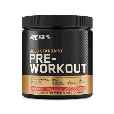 Optimum Nutrition Gold Standard Pre-Workout - Fruchtpunsch Optimum Nutrition Gold Standard Pre-Workout - Fruchtpunsch