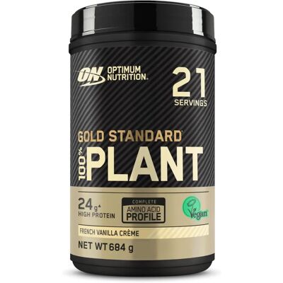 Optimum Nutrition 100 % Gold Standard Proteína Vegetal 1,5 lb - Vainilla Optimum Nutrition 100 % Gold Standard Proteína Vegetal 1,5 lb - Vainilla