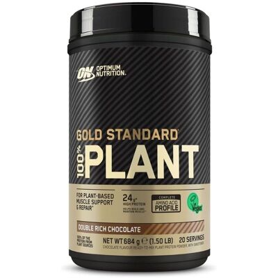 Optimum Nutrition 100 % Gold Standard Plantaardige Eiwit 1,5 lb - Chocolade Optimum Nutrition 100 % Gold Standard Plantaardige Eiwit 1,5 lb - Chocolade