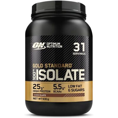 Optimum Nutrition 100 % Gold Standard Isolate 930 g - Chocolade Optimum Nutrition 100 % Gold Standard Isolate 930 g - Chocolade