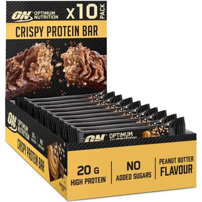 Optimum Nutrition Whey Protein Crisp Bar - Protein Bar Optimum Nutrition Whey Protein Crisp Bar - Protein Bar