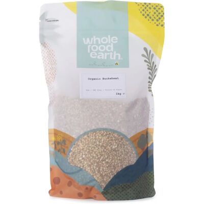 Wholefood-Earth - Buckwheat - Organic - 1 kg - Buckwheat Wholefood-Earth - Buckwheat - Organic - 1 kg - Buckwheat