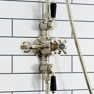 Enki - T89 - Downton - 2-Outlet - Shower Valve Tap Enki - T89 - Downton - 2-Outlet - Shower Valve Tap