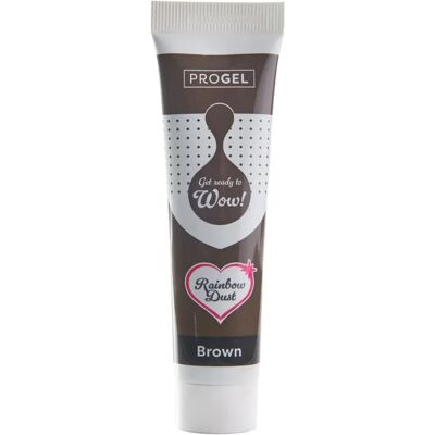Rainbow Dust - ProGel - Marron - 25 g - Colorant gel - Publicité Rainbow Dust - ProGel - Marron - 25 g - Colorant gel - Publicité