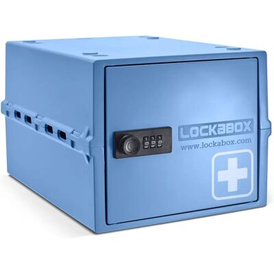 Lockabox Premium Medicine Storage Box - Secure, Versatile, Compact Lockabox Premium Medicine Storage Box - Secure, Versatile, Compact