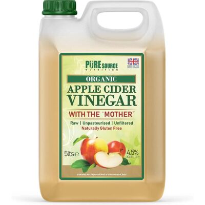 Pure Source Nutrition - Apple Cider Vinegar - RAW Detox Pure Source Nutrition - Apple Cider Vinegar - RAW Detox