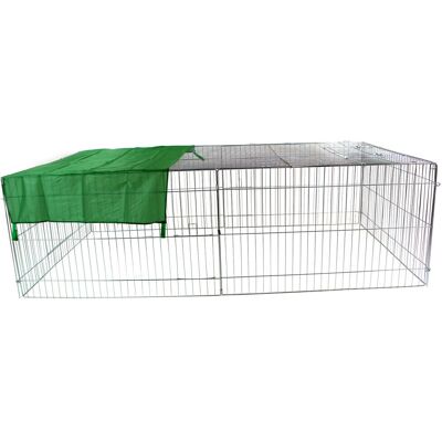 Generic - XXL Metal Run - Sunshade - Pet Exercise Run Generic - XXL Metal Run - Sunshade - Pet Exercise Run