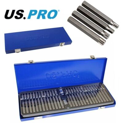 US PRO Tools - 58pc Bit Set - Hex Allen - Torx - Bit Set US PRO Tools - 58pc Bit Set - Hex Allen - Torx - Bit Set