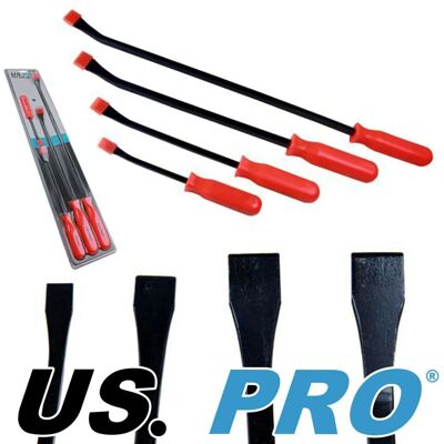 US PRO - 6725 - 200/300/450/600mm - 4pc - Pry Bar Set US PRO - 6725 - 200/300/450/600mm - 4pc - Pry Bar Set