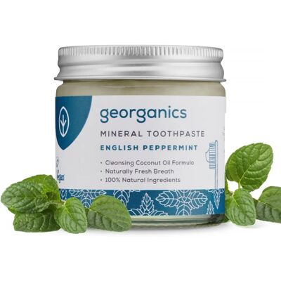 Georganics Natürliche Zahnpasta Englische Pfefferminze 60ml Georganics Natürliche Zahnpasta Englische Pfefferminze 60ml