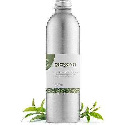 Georganics Teebaumöl Mundspülung - Mundwasser Georganics Teebaumöl Mundspülung - Mundwasser
