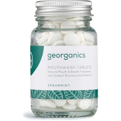 Georganics Mundwasser-Tabletten Minze - Mundwasser-Tabletten Georganics Mundwasser-Tabletten Minze - Mundwasser-Tabletten