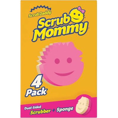 Scrub Daddy Modell - Rosa dubbelsidig svamp Scrub Daddy Modell - Rosa dubbelsidig svamp