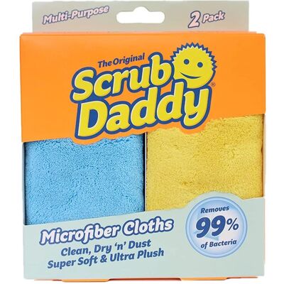 Scrub Daddy Mikrofaser- Tücher - 2 Stück Scrub Daddy Mikrofaser- Tücher - 2 Stück