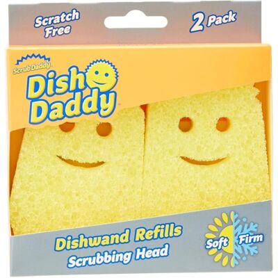 Scrub Daddy - Refill Sponge - Dish Brush - Effective Cleaning Tool Scrub Daddy - Refill Sponge - Dish Brush - Effective Cleaning Tool