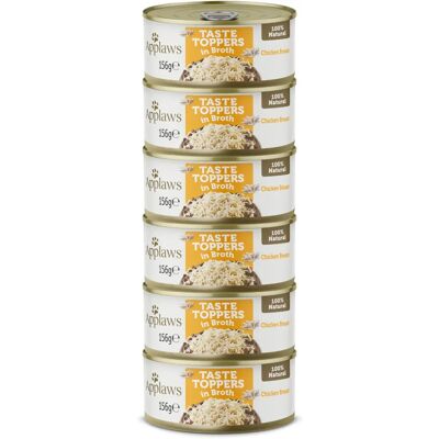 Applaws Kuřecí prsa ve vývaru pro psy - 6x156g Applaws Kuřecí prsa ve vývaru pro psy - 6x156g
