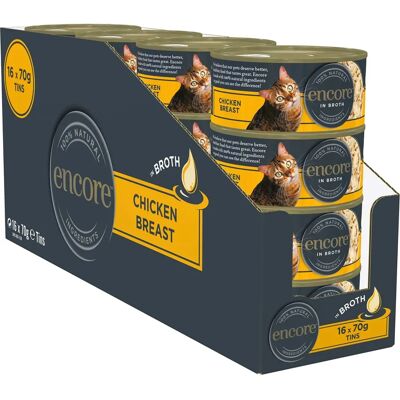 Encore Natural Cat Food - 70g Tin Pack - Adult Feline Nutrition Encore Natural Cat Food - 70g Tin Pack - Adult Feline Nutrition