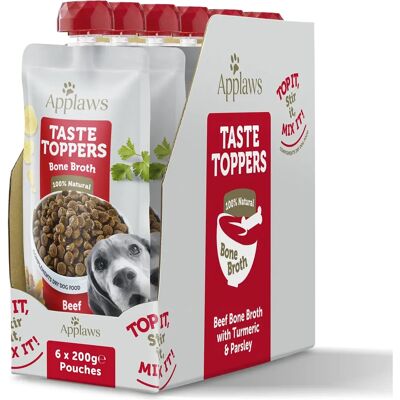 Applaws Dog Food Toppers Bone Broth Beef - 6 Pack Applaws Dog Food Toppers Bone Broth Beef - 6 Pack