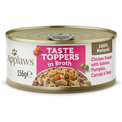 Comida húmeda natural para perros Applaws Pollo en Caldo - Lata 156g Comida húmeda natural para perros Applaws Pollo en Caldo - Lata 156g