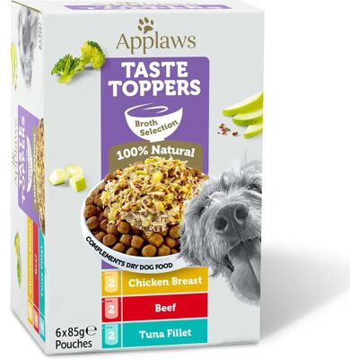 Applaws Kutyaeledel húsleves - Többcsomag 6 x 85g Applaws Kutyaeledel húsleves - Többcsomag 6 x 85g