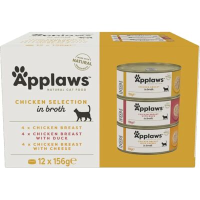 Applaws Chicken Wet Cat Food - Pack of 12 - 156g Applaws Chicken Wet Cat Food - Pack of 12 - 156g