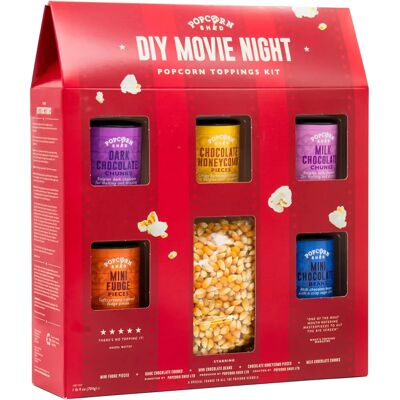 Popcorn Shed Dark Red DIY Movie Night Popcorn Toppings Kit - Popcorn Popcorn Shed Dark Red DIY Movie Night Popcorn Toppings Kit - Popcorn