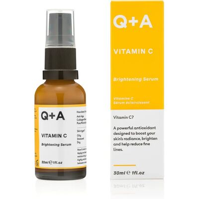 Q+A Vitamin C Lysnende Serum (30ml) Q+A Vitamin C Lysnende Serum (30ml)