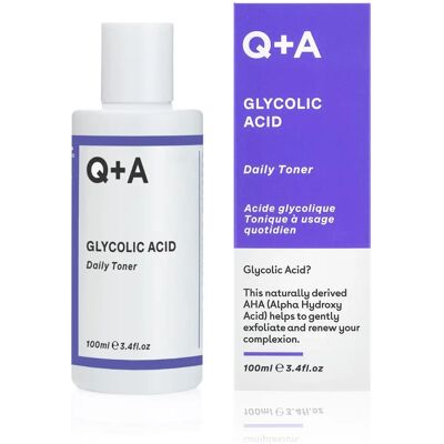 Q+A Glycolic Acid Daglig Tonic - Eksfolierende Hudpleie Q+A Glycolic Acid Daglig Tonic - Eksfolierende Hudpleie