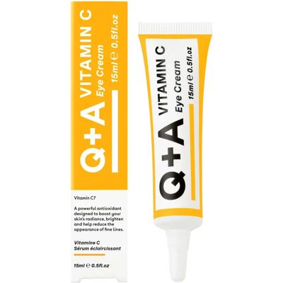 Q+A - Vitamin C Øyekrem, 15ml - opplysende øyekrem med vitamin C Q+A - Vitamin C Øyekrem, 15ml - opplysende øyekrem med vitamin C