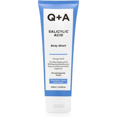Q+A Salicylsyrasköl för kroppen - Djup pore rengöring - 250ml Q+A Salicylsyrasköl för kroppen - Djup pore rengöring - 250ml