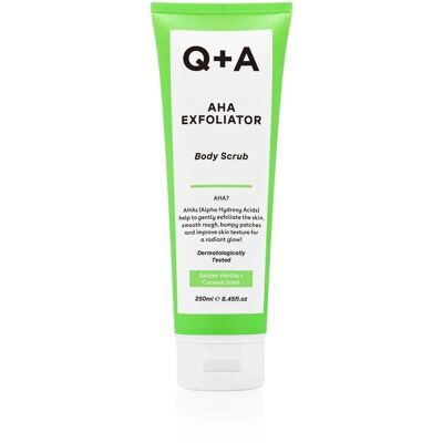 Q+A AHA Eksfolierende Kroppsskrubb 250 ml Q+A AHA Eksfolierende Kroppsskrubb 250 ml
