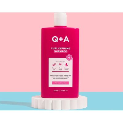 Q+a Locken definierende Shampoo - 250 Ml Q+a Locken definierende Shampoo - 250 Ml