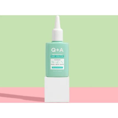 Q+A Nourishing Hair + Scalp Oil - Hair Oil Q+A Nourishing Hair + Scalp Oil - Hair Oil