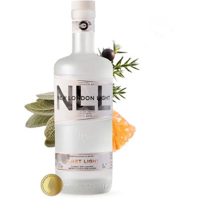 Salcombe Distilling Co. New London Light Non-Alcoholic Spirit - Non-Alcoholic Spirit 70cl Salcombe Distilling Co. New London Light Non-Alcoholic Spirit - Non-Alcoholic Spirit 70cl
