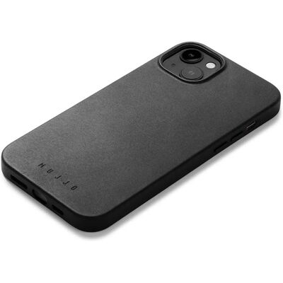Mujjo Nahkainen Suojus iPhone 14 Plus - MagSafe - Musta Mujjo Nahkainen Suojus iPhone 14 Plus - MagSafe - Musta