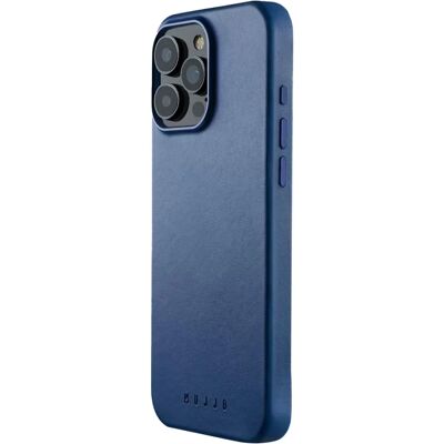 Apple iPhone 16 Pro Max Lederhülle - MagSafe Kompatibel - Blau Apple iPhone 16 Pro Max Lederhülle - MagSafe Kompatibel - Blau