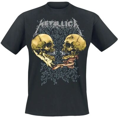 Metallica Sad But True Svart T-Skjorte - Kort Erme for Menn Metallica Sad But True Svart T-Skjorte - Kort Erme for Menn