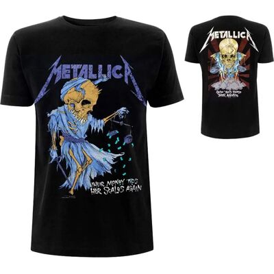 Metallica Doris Unisex T-Shirt - Black - M - Rock Metallica Doris Unisex T-Shirt - Black - M - Rock