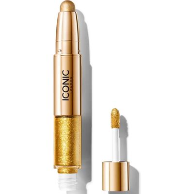 ICONIC London Glaze Crayon Goldmine - Eyeshadow, Long-lasting, Glitter, Creamy ICONIC London Glaze Crayon Goldmine - Eyeshadow, Long-lasting, Glitter, Creamy