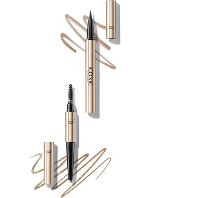 Iconic London Triple Precision Brow Definer - Blonde - Augenbrauenstift Iconic London Triple Precision Brow Definer - Blonde - Augenbrauenstift