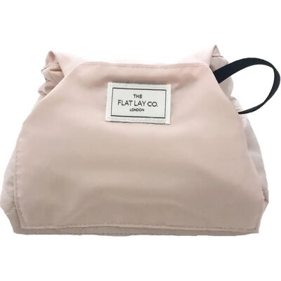 The Flat Lay Co Blush Pink Open Flat Makeup Bag - Makeup Bag The Flat Lay Co Blush Pink Open Flat Makeup Bag - Makeup Bag