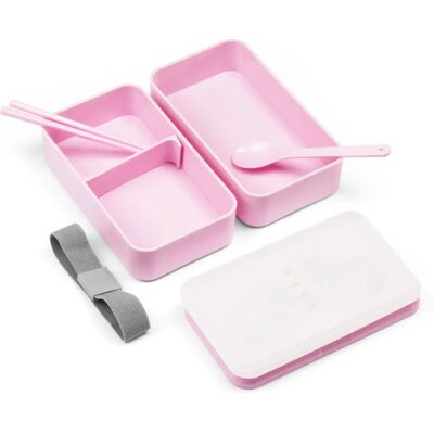 Thumbs Up Tokidoki Bento Box - Rose à double couche Thumbs Up Tokidoki Bento Box - Rose à double couche