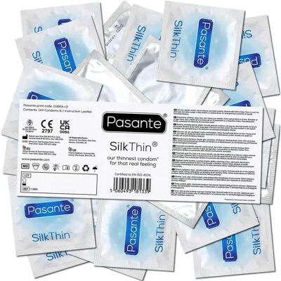 Pasante Silk Thin Kondomer - 144 Stk. Pasante Silk Thin Kondomer - 144 Stk.