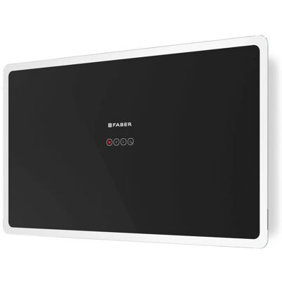 Faber Glam Fit Wall Mounted Hood - 80cm Black Glass - Kitchen Ventilation Faber Glam Fit Wall Mounted Hood - 80cm Black Glass - Kitchen Ventilation