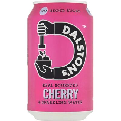 Dalston's Cherry Soda - Authentic Fruit Soda - 330ml Dalston's Cherry Soda - Authentic Fruit Soda - 330ml
