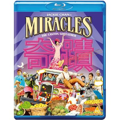 Jackie Chan Miracles The Canton Godfather Blu-ray - Action Comedy, Region B, 121 mins Jackie Chan Miracles The Canton Godfather Blu-ray - Action Comedy, Region B, 121 mins