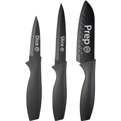 MasterChef Kitchen Knives Set of 3 - Kitchen Type MasterChef Kitchen Knives Set of 3 - Kitchen Type
