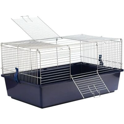KCT Dark Blue Single Level Pet Cage - 60cm KCT Dark Blue Single Level Pet Cage - 60cm