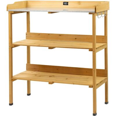 KCT - 3 Tier Garden Potting Bench - Storage - Potting Bench KCT - 3 Tier Garden Potting Bench - Storage - Potting Bench