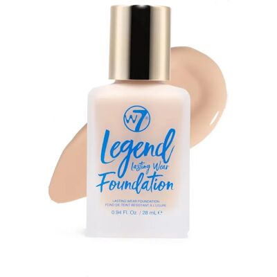 W7 Legend Lasting Wear Foundation - Buff - Long-lasting Foundation W7 Legend Lasting Wear Foundation - Buff - Long-lasting Foundation